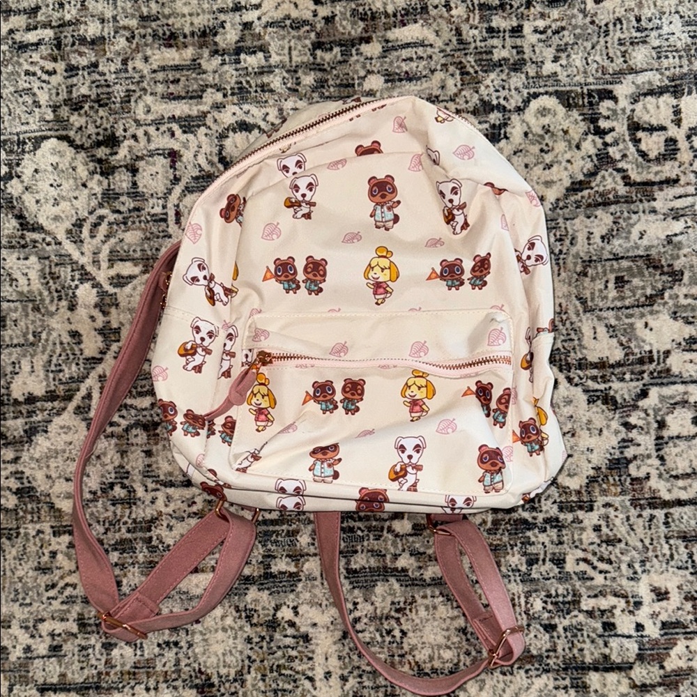 Animal Crossing Print Kids Backpack